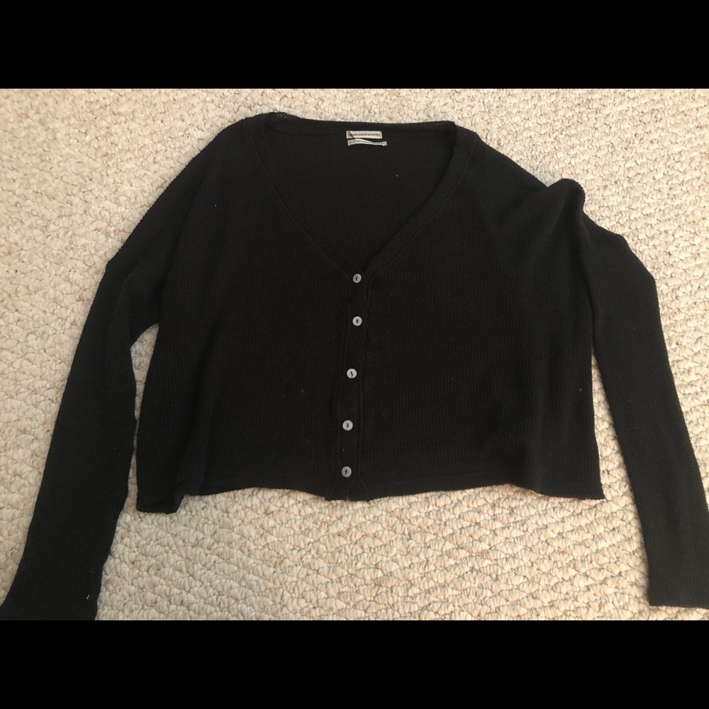 Urban outfitters waffle knit thermal